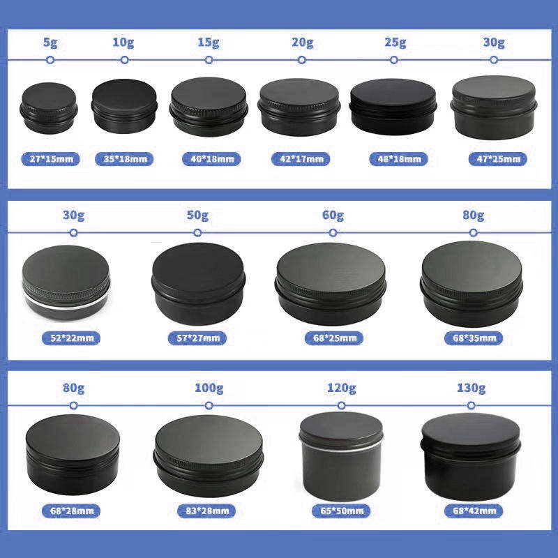 Custom Black Aluminum Box with Logo for Gift and Product Packaging